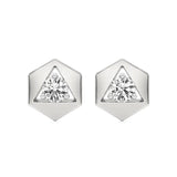 Amaya | Round Solitaire Lab-Grown Diamonds Studs