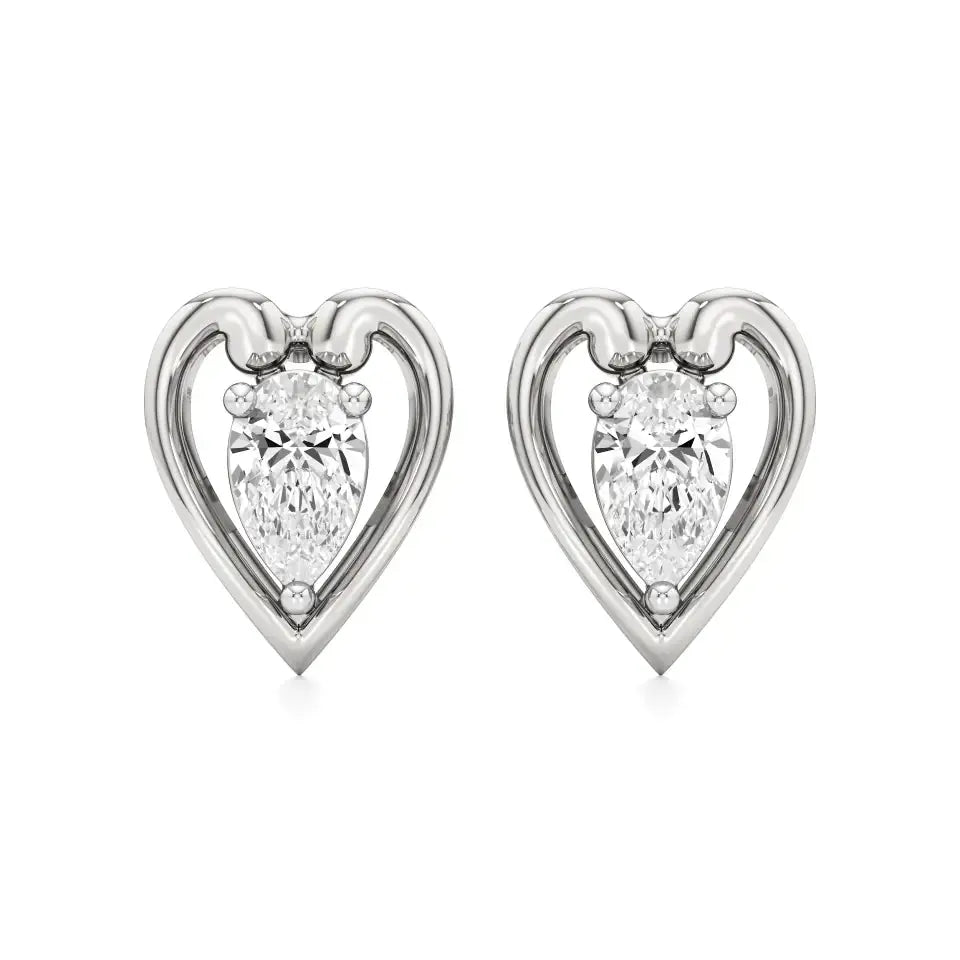 Sneh | Pear Lab-Grown Diamonds Studs - Nivara