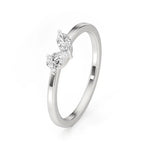 Mode | Marquise & Pear Lab-Grown Diamond Solitaire Ring - Nivara