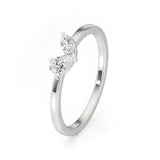 Mode | Marquise & Pear Lab-Grown Diamond Solitaire Ring - Nivara