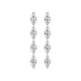 Mode | Marquise Lab-Grown Diamond Danglers - Nivara