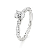 Amara | Round & Oval Lab-Grown Diamond Ring - Nivara