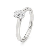 Amora | Oval & Radiant Lab-Grown Diamond Solitaire Ring - Nivara