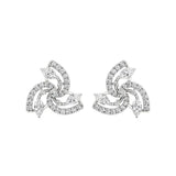 Mode | Round Lab-Grown Diamonds Halo Studs - Nivara