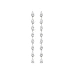 Mode | Pear Lab-Grown Diamonds Dangler Earrings - Nivara