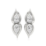 Mode | Pear Duo Lab-Grown Diamond Studs - Nivara