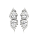 Mode | Pear Duo Lab-Grown Diamond Studs - Nivara