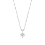 Sneh | Heart-Cut Solitaire Lab Grown Diamond Pendant - Nivara