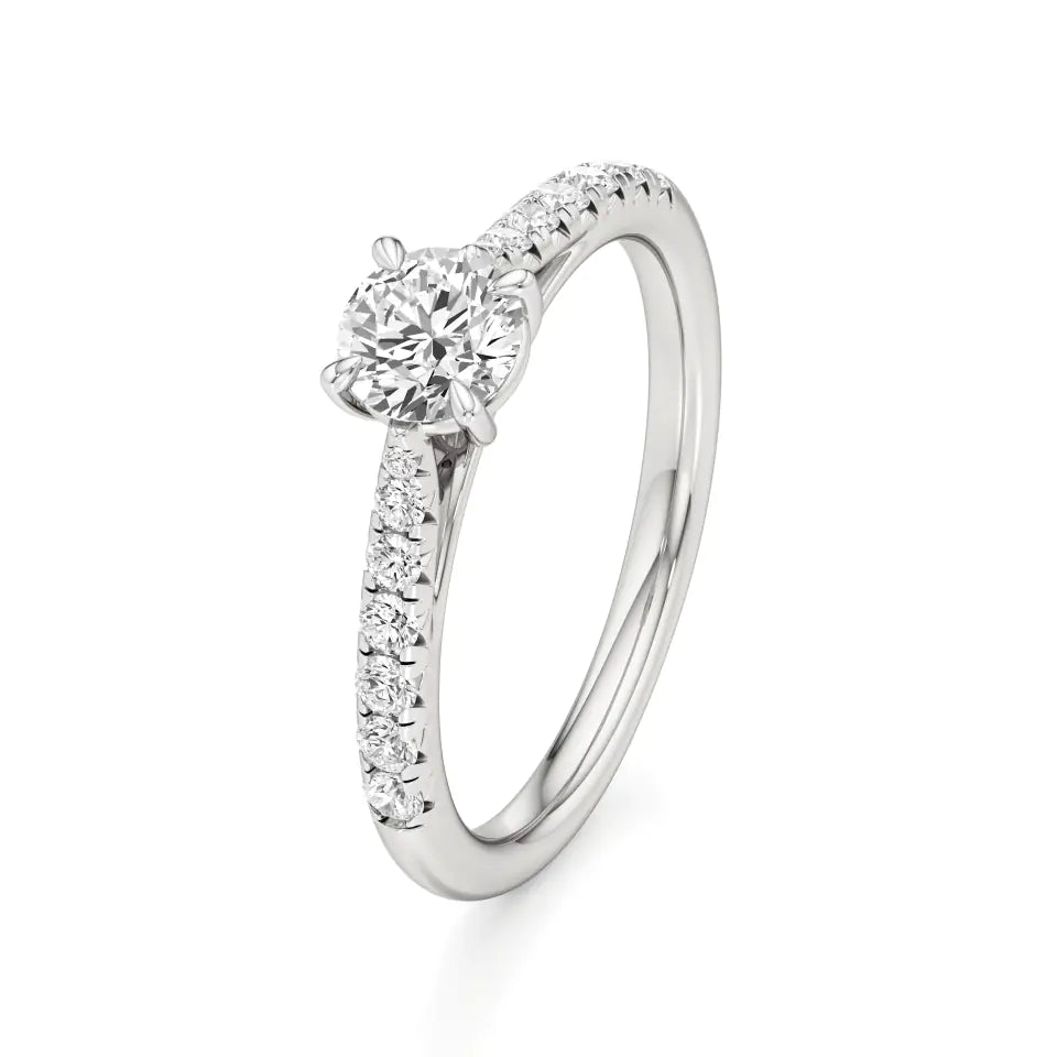 Amara | Round Lab-Grown Diamond Ring