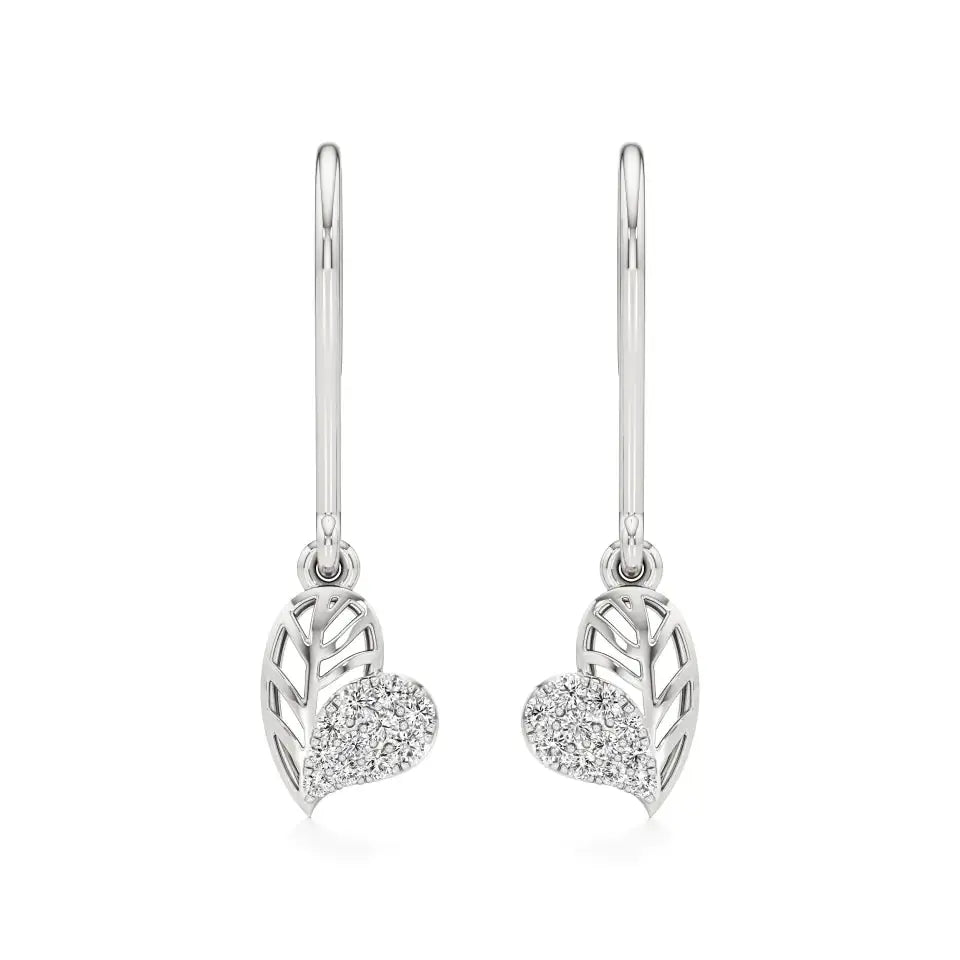 Mode | Round Lab-Grown Diamonds Clustered Studs - Nivara