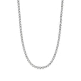 Sutra | Round Lab Grown Diamonds Buttercup Setting Tennis Necklace