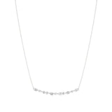 Anek | Multi-Shape Lab Grown Diamonds Bar Necklace - Nivara