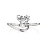 Flora | Lab-Grown Diamond Three-Stone Ring - Nivara