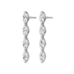 Mode | Marquise Lab-Grown Diamond Danglers - Nivara