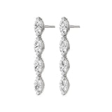 Mode | Marquise Lab-Grown Diamond Danglers - Nivara