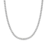 Sutra | Round Lab Grown Diamonds 4-Prong Setting Tennis Necklace