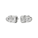 Mode | Hear & Emerald Duo Lab-Grown Diamond Studs - Nivara