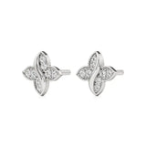 Flora | Round Lab-Grown Diamonds Floral Studs - Nivara