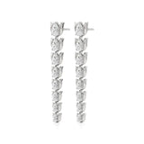 Mode | Pear Lab-Grown Diamonds Dangler Earrings - Nivara