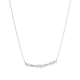 Anek | Multi-Shape Lab Grown Diamonds Bar Necklace