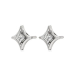 Mode | Princess Lab-Grown Diamond Solitaire Studs - Nivara