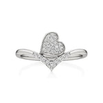 Sneh | Heart Setting Ring - Nivara