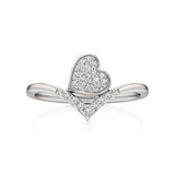 Sneh | Heart Setting Ring - Nivara