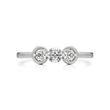 Foreva | Lab-Grown Diamond Three-Stone Ring - Nivara
