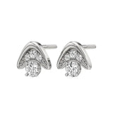 Mode | Round Lab-Grown Diamonds Clustered Studs - Nivara