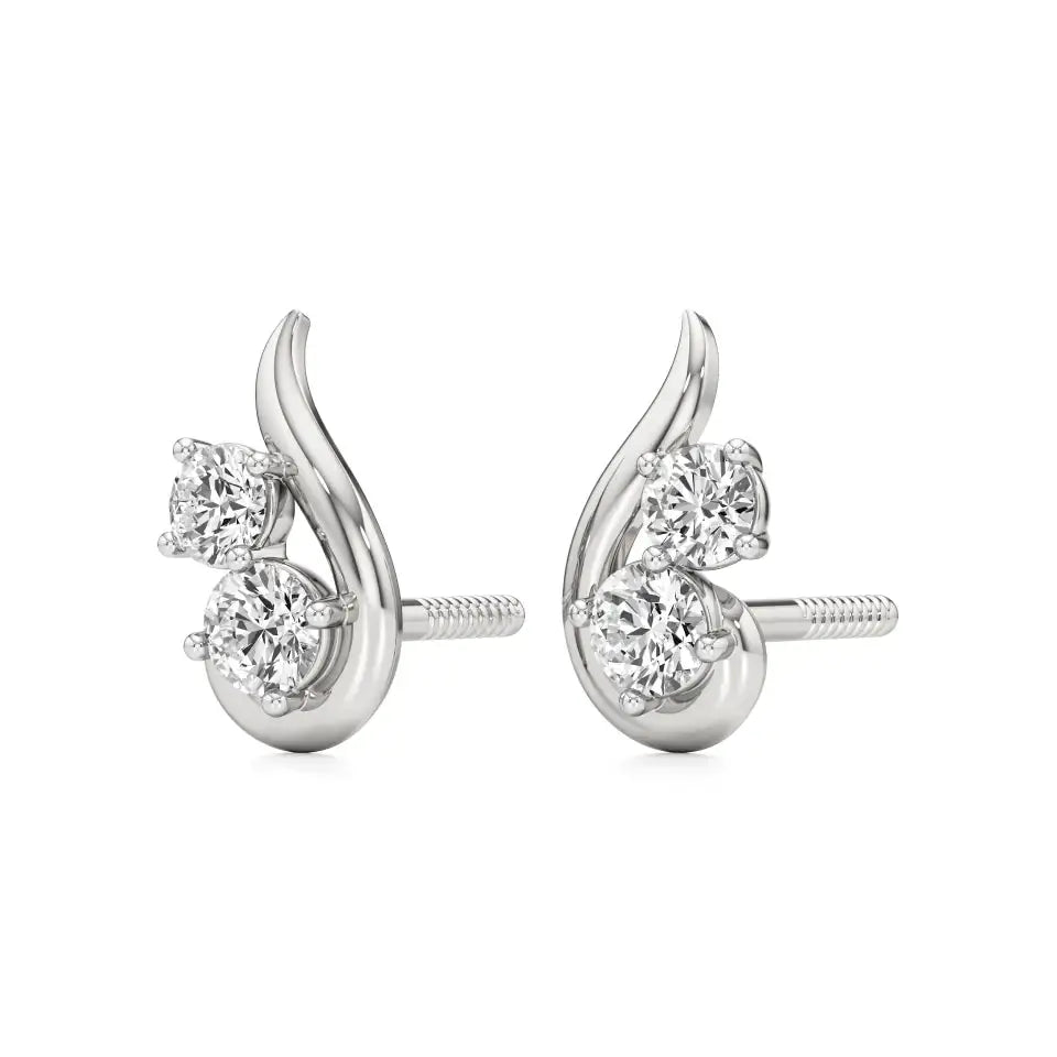 Mode | Round Lab-Grown Diamond Studs - Nivara