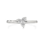 Flora | Lab-Grown Diamond Three-Stone Ring - Nivara