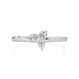 Flora | Lab-Grown Diamond Three-Stone Ring - Nivara