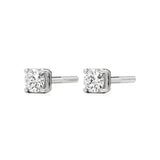 Thea | 4-Prong Round Lab-Grown Diamond Stud - Nivara
