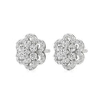 Flora | Round Lab-Grown Diamond Studs - Nivara