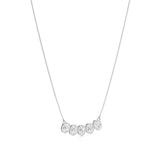 Elina | Oval Lab Grown Diamonds with Halo Necklace