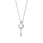 Sneh | Elegant Round Lab Grown Diamonds Heart Pendant - Nivara
