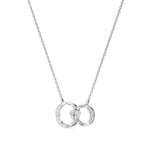 Sneh | Round Lab Grown Diamonds Loop Heart Pendant - Nivara