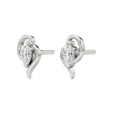 Amaya | Pear Soliltaire Lab-Grown Diamond Studs