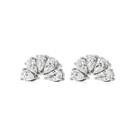 Mode | Round & Marquise Lab-Grown Diamond Swirl Studs - Nivara