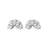 Mode | Round & Marquise Lab-Grown Diamond Swirl Studs - Nivara