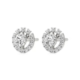 Sol | Round Lab-Grown Diamonds Halo Studs - Nivara