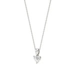 Sneh | Heart-Cut Solitaire Lab Grown Diamond Pendant - Nivara