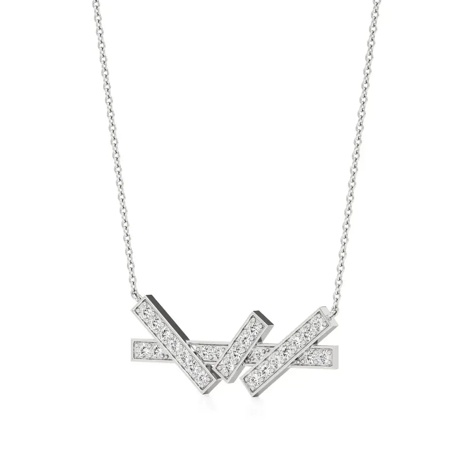 Mode | Round Lab Grown Diamonds Pendant - Nivara