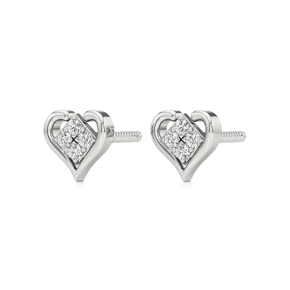 Sneh | Round Lab-Grown Diamonds Studs - Nivara
