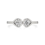 Mode | Round Lab-Grown Diamond Ring - Nivara