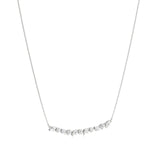 Anek | Multi-Shape Lab Grown Diamonds Bar Necklace - Nivara