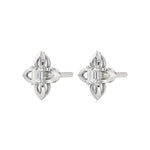 Nora | Emerald Solitaire Lab-Grown Diamond Studs - Nivara