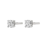 Thea | 4-Prong Round Lab-Grown Diamond Stud - Nivara