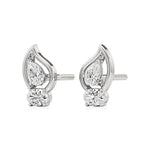 Mode | Pear & Oval Lab-Grown Studs - Nivara
