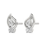 Mode | Pear & Oval Lab-Grown Studs - Nivara